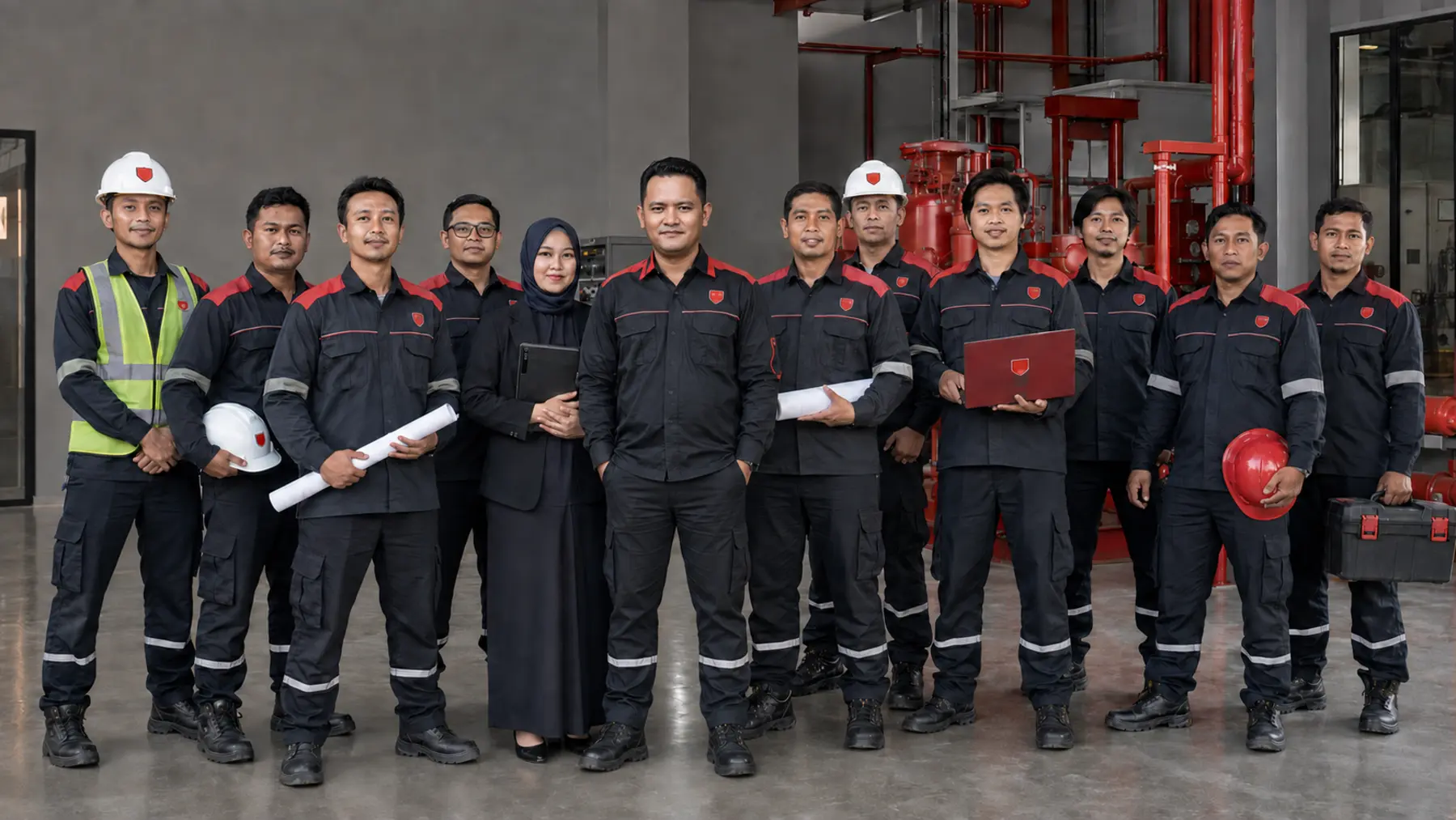 Tim PT Fire Pratama Service
